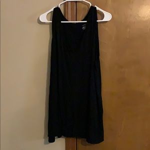 Black tank top